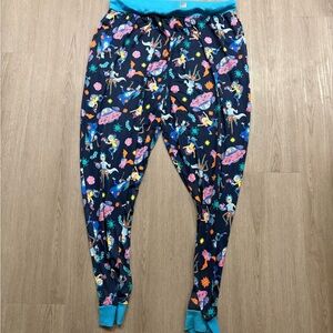 Rick and Morty Pajama Pants Adult Swim Lounge Pants Unisex Stoner Cartoon Print